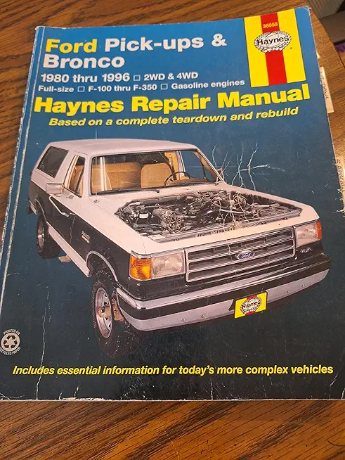 Ford Full-Size Pickups and Bronco, 1980-1996