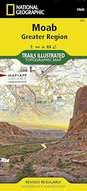 Moab Greater Region Map