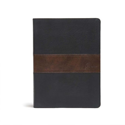 CSB Spurgeon Study Bible, Black/Brown Leathertouch(r)