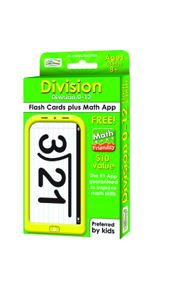 Division 0-12 Flash Cards