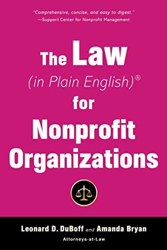 The Law (in Plain English) for Nonprofit Organizations