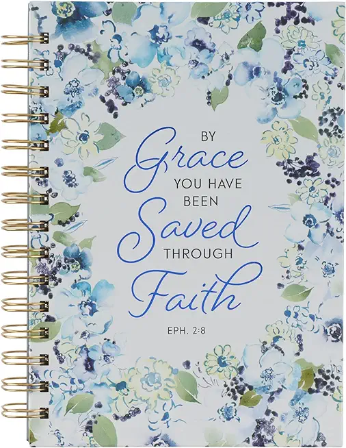 Christian Art Gifts Journal W/Scripture for Women with God All Things Mathew 19:26 Bible Verse Teal/Roses 192 Ruled Pages, Large Hardcover Notebook, W