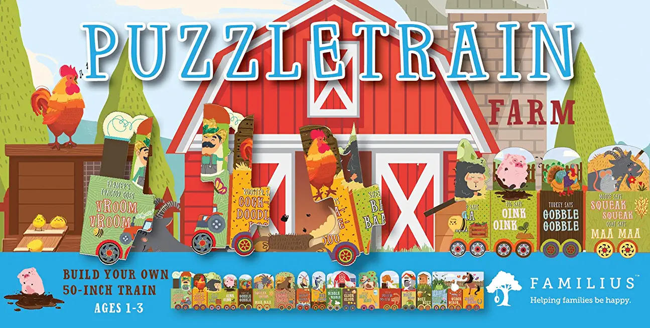 Farm Animals 26-Piece Puzzle