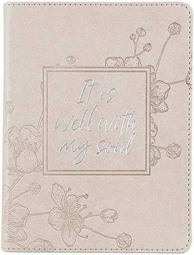 Journal Handy Luxleather It Is Well with My Soul