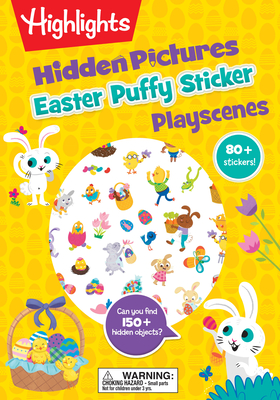 Easter Hidden Pictures Puffy Sticker Playscenes