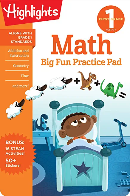 First Grade Math Big Fun Practice Pad