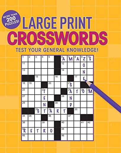 Large Print Crosswords