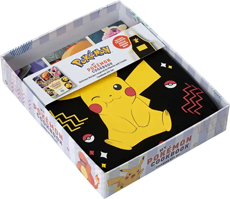 My PokÃƒÂ©mon Cookbook Gift Set [Apron]: Delicious Recipes Inspired by Pikachu and Friends