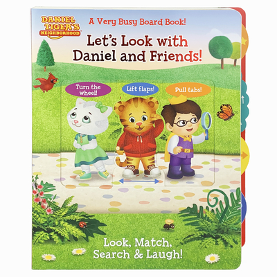 Let's Look with Daniel and Friends!: A Very Busy Board Book!