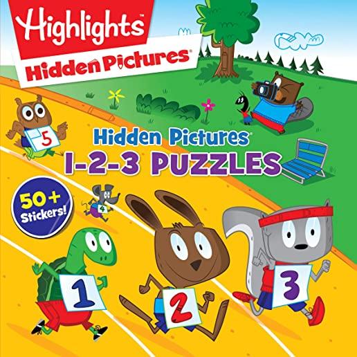 Hidden Pictures 1-2-3 Puzzles