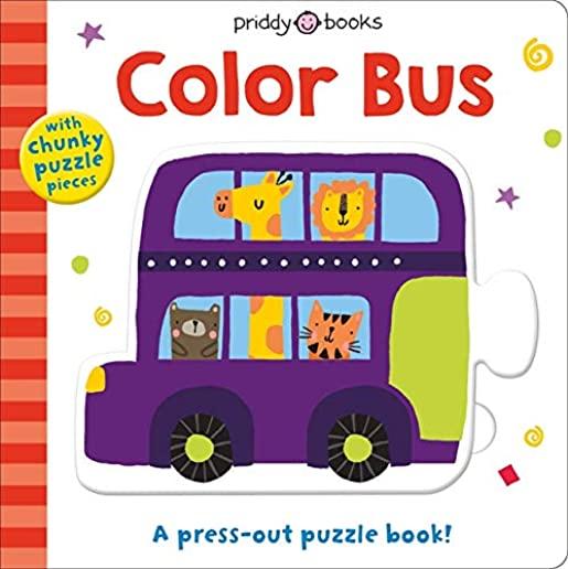 Puzzle and Play: Color Bus: A Press-Out Puzzle Book!