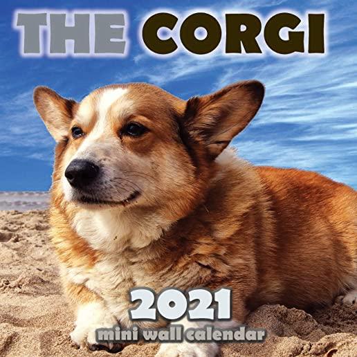 The Corgi 2021 Mini Wall Calendar