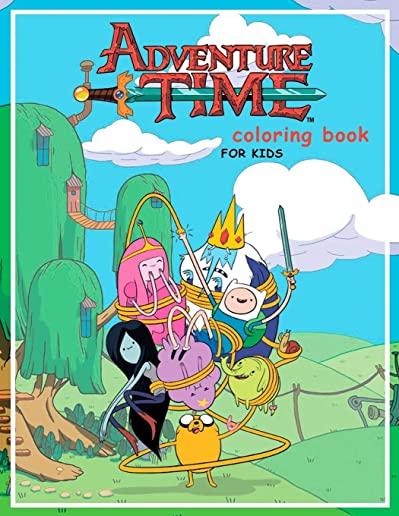 Adventure Time Coloring Book for kids: 20 coloring pages of your favourite characters from The Land of OOO