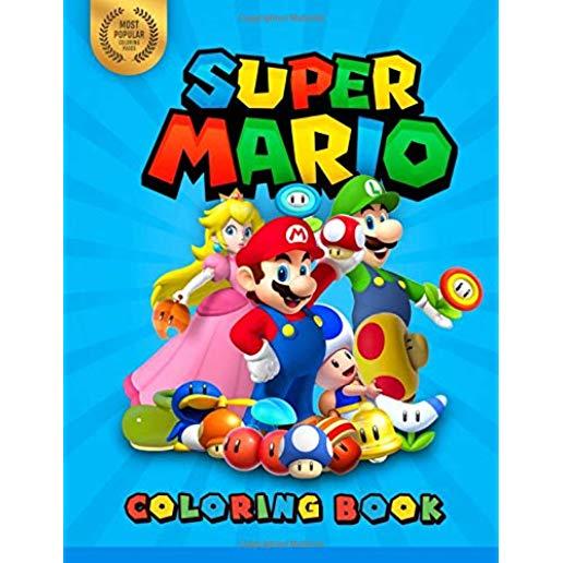 Super Mario Coloring Book: For Kids