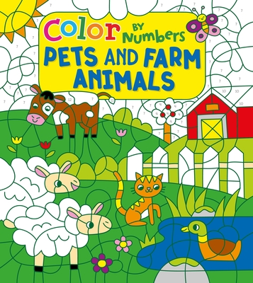 Color by Numbers: Pets and Farm Animals