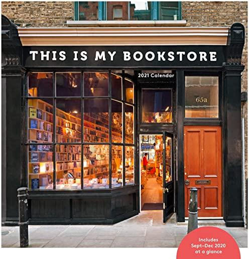 This Is My Bookstore 2021 Wall Calendar: (12-Month Calendar for Book Lovers, Bookshop Photography Monthly Calendar)