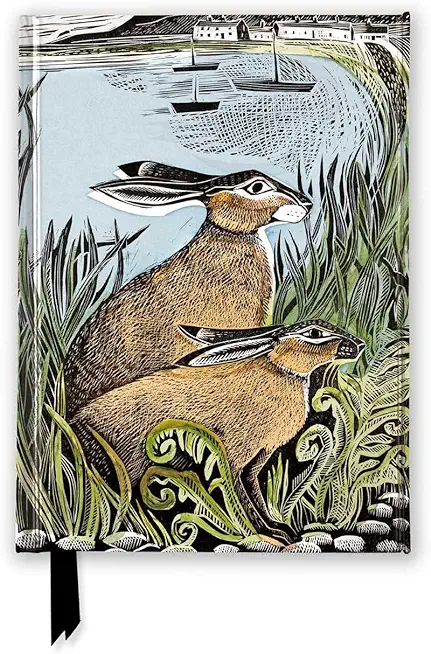 Angela Harding: Rathlin Hares (Foiled Pocket Journal)