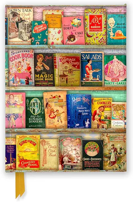 Aimee Stewart: Vintage Cook Book Library (Foiled Journal)