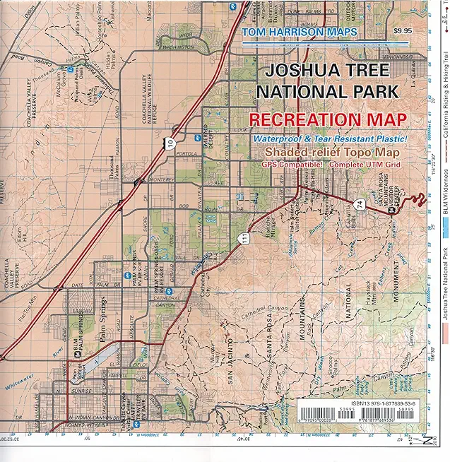 Joshua Tree National Park Recreation Map