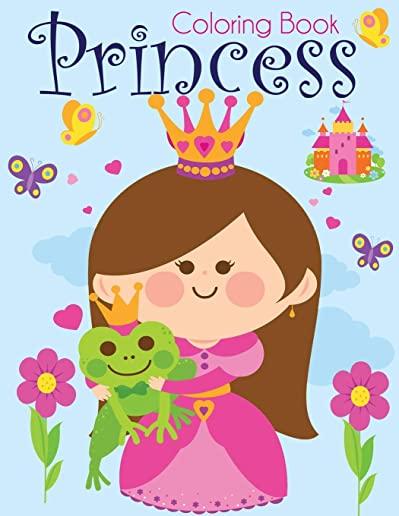 Princess Coloring Book: Pretty Princesses Coloring Book for Girls, Boys, and Kids of All Ages