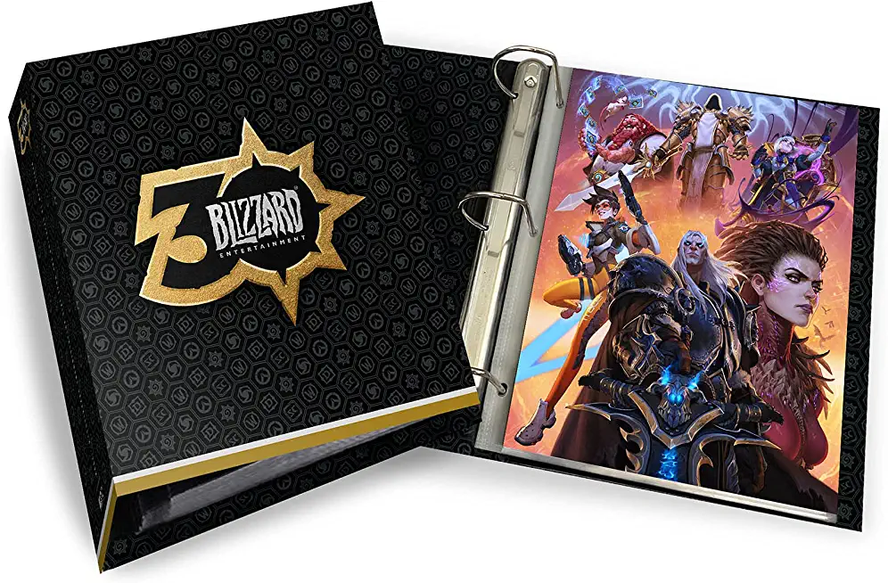 The Blizzard 30th Anniversary Print Portfolio Binder W/Exclusive Print