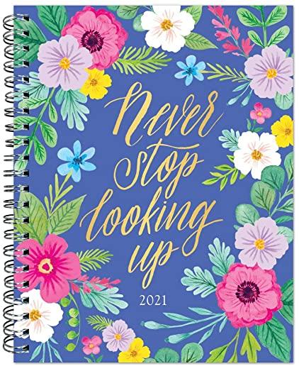 Bonnie Marcus 2021 Desk Planner Never Stop Foil