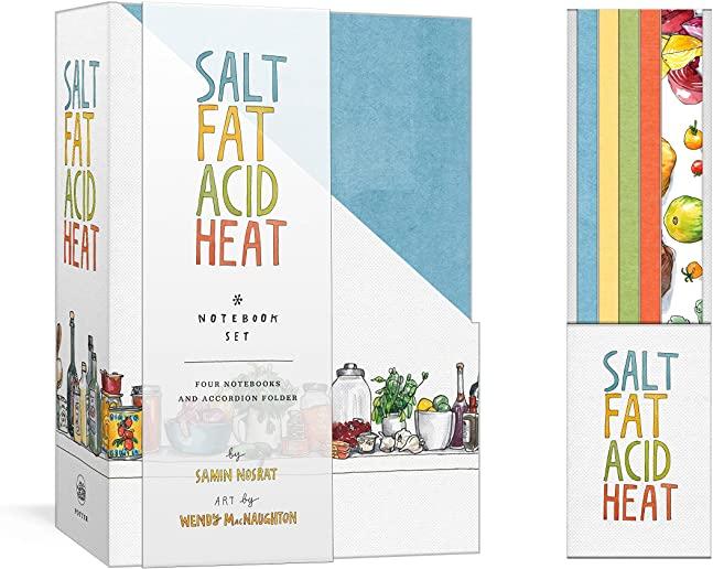 Salt, Fat, Acid, Heat Four-Notebook Set