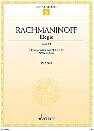 Elegie, Op. 3, No. 1