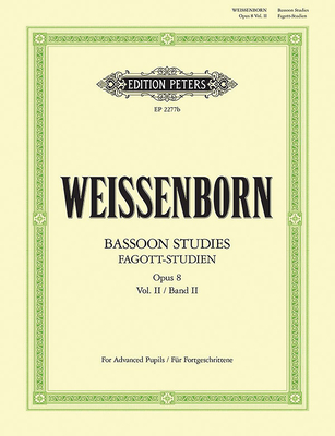 Bassoon Studies Op. 8: For Advanced Learners (Ger/Eng)