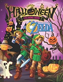 The Legend of Zelda Halloween Coloring Book: An Unique Coloring Book For Fan Of Zelda With High-Quality