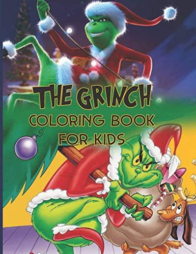 The Grinch coloring book for kids: Perfect christmas gift with +40 design and high quality paper for The JAMAL lovers great for toddlers, kids and adu