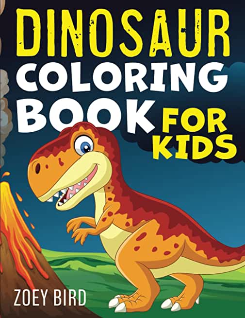 Dinosaur Coloring Book for Kids: Coloring Activity for Ages 4 - 8